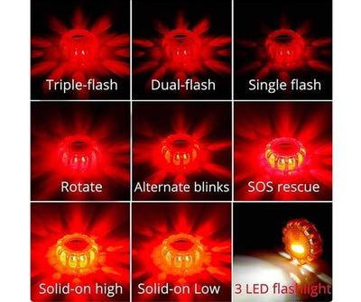 Varningspuck - LED
