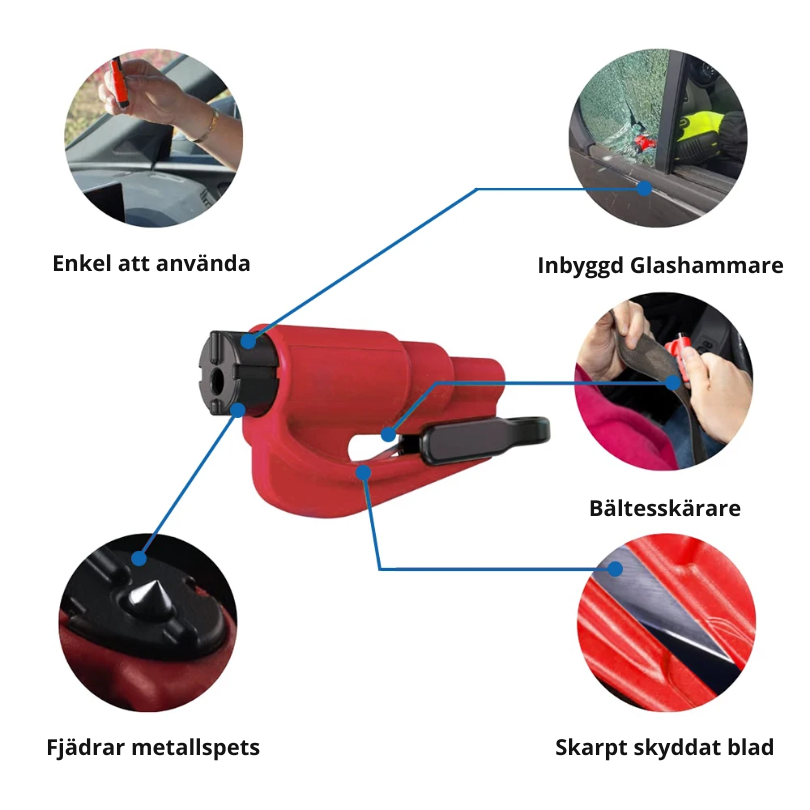 Glashammare Mini - Bilglasrutor