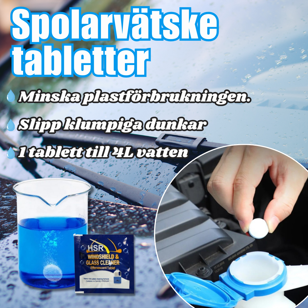 Spolarvätsketabletter - Sommar